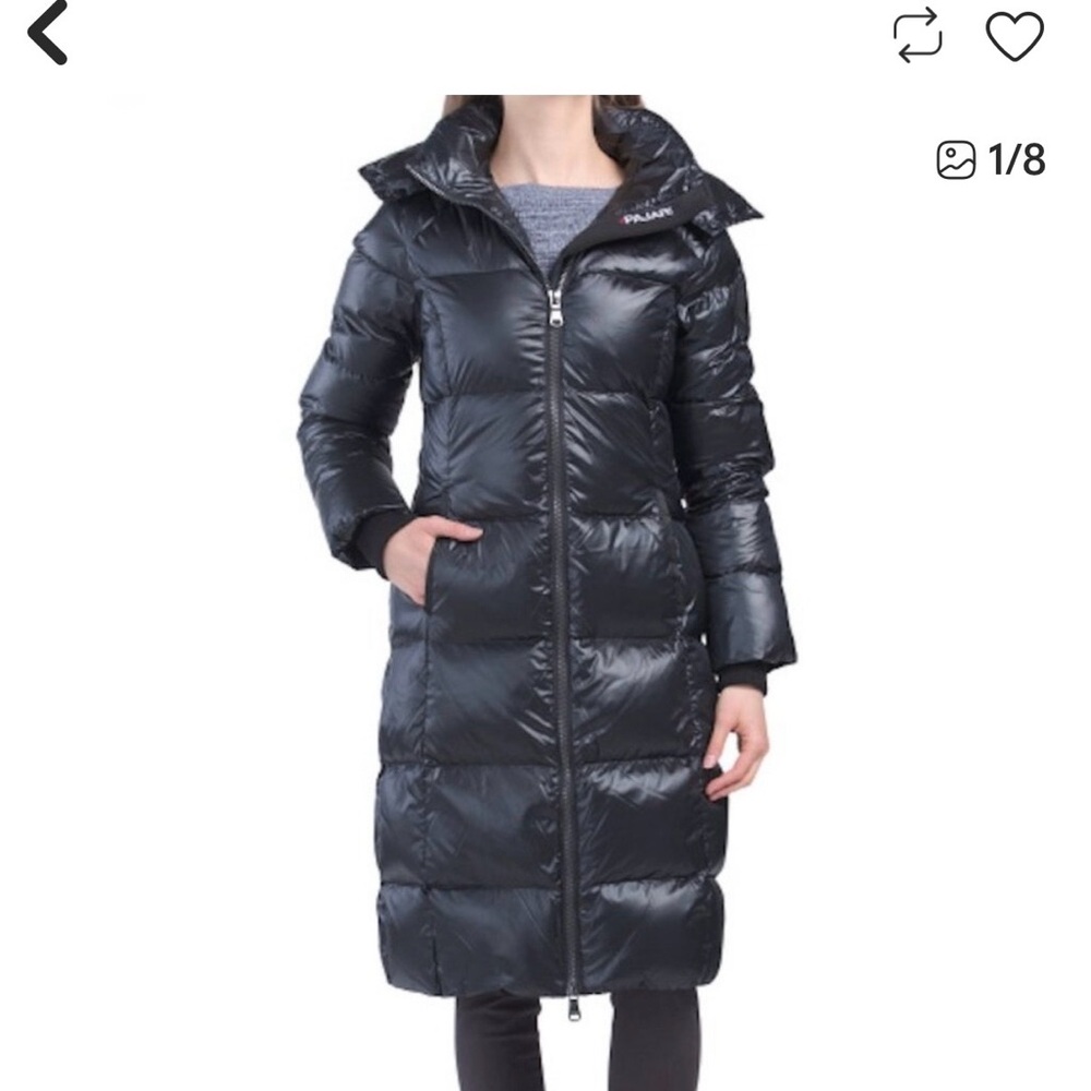 Pajar Women's solstice  Black Long Puffer Coat